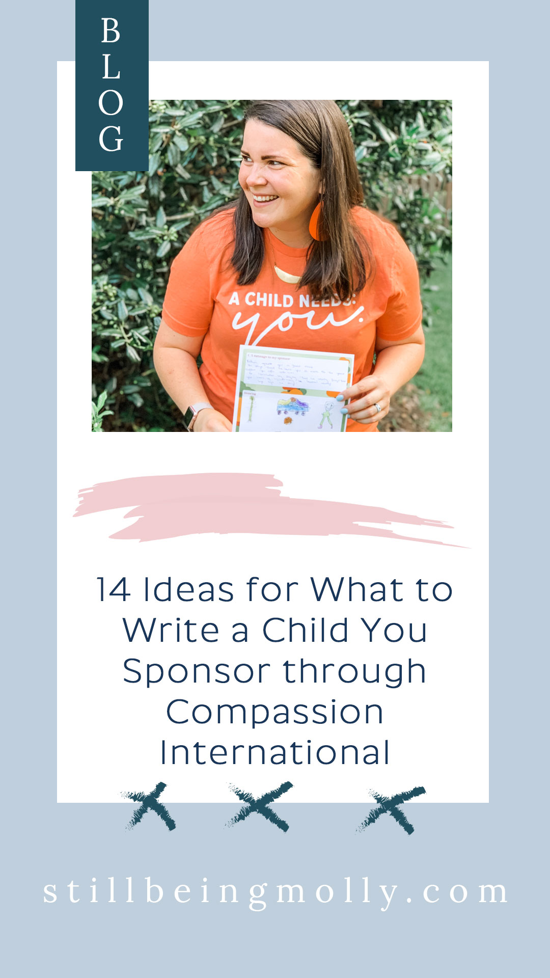 14 Ideas for What to Write a Child You Sponsor through Compassion International