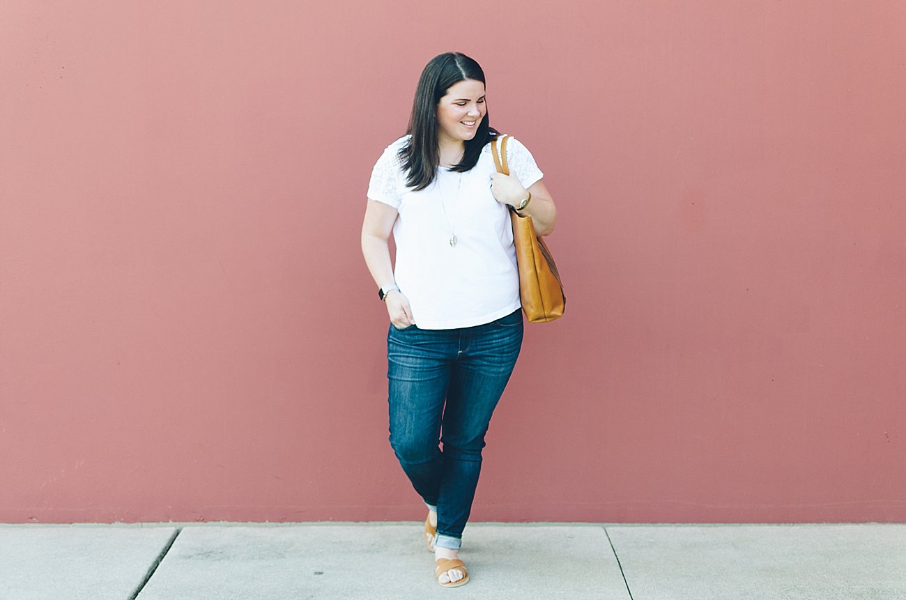 How to Elevate Your Basic White TShirt and Jeans Outfit