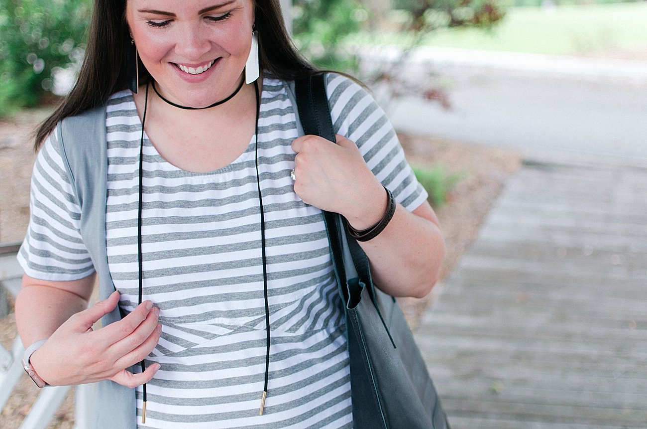 How to Style a Striped Dress