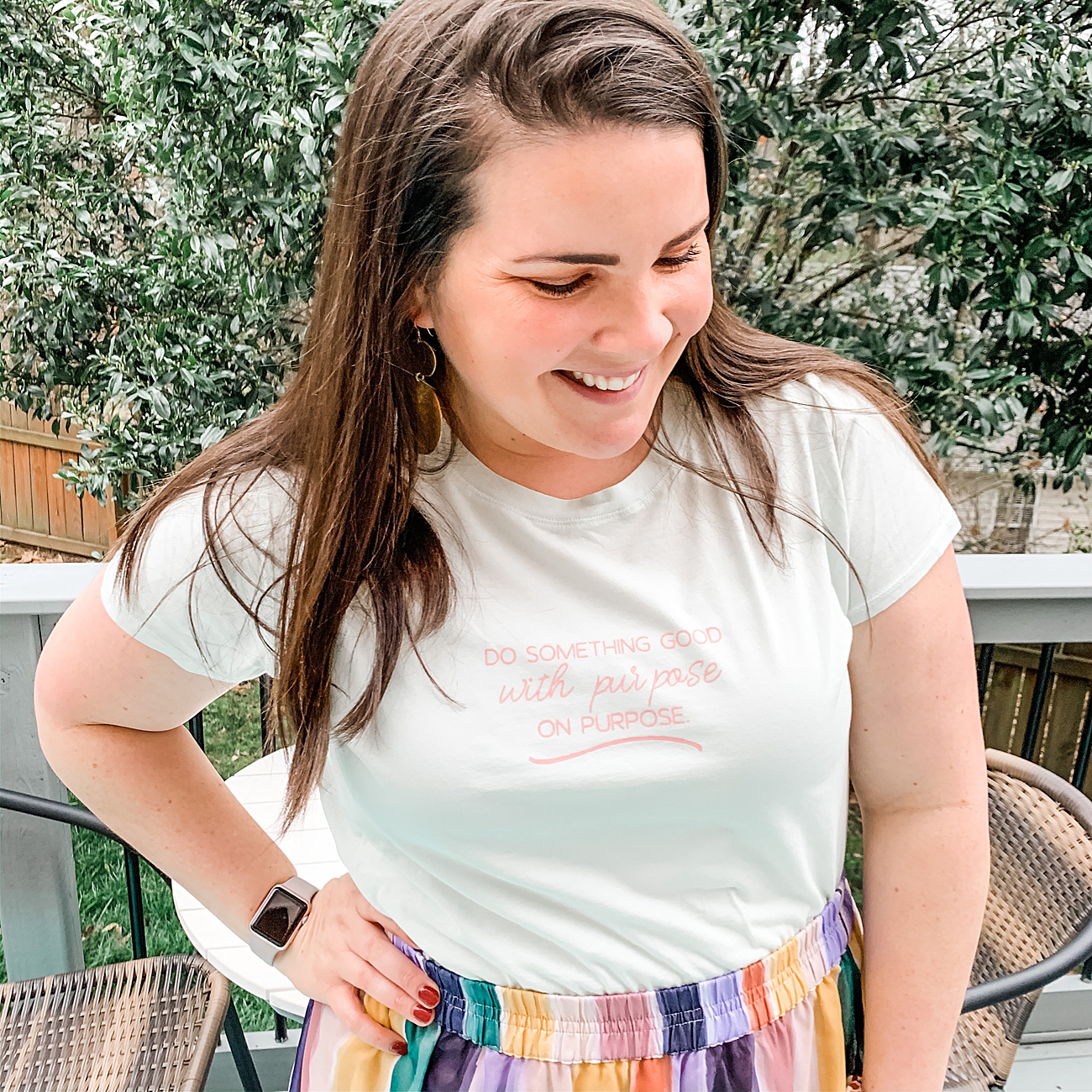 My DIY “Do Something Good” Tee with Cricut