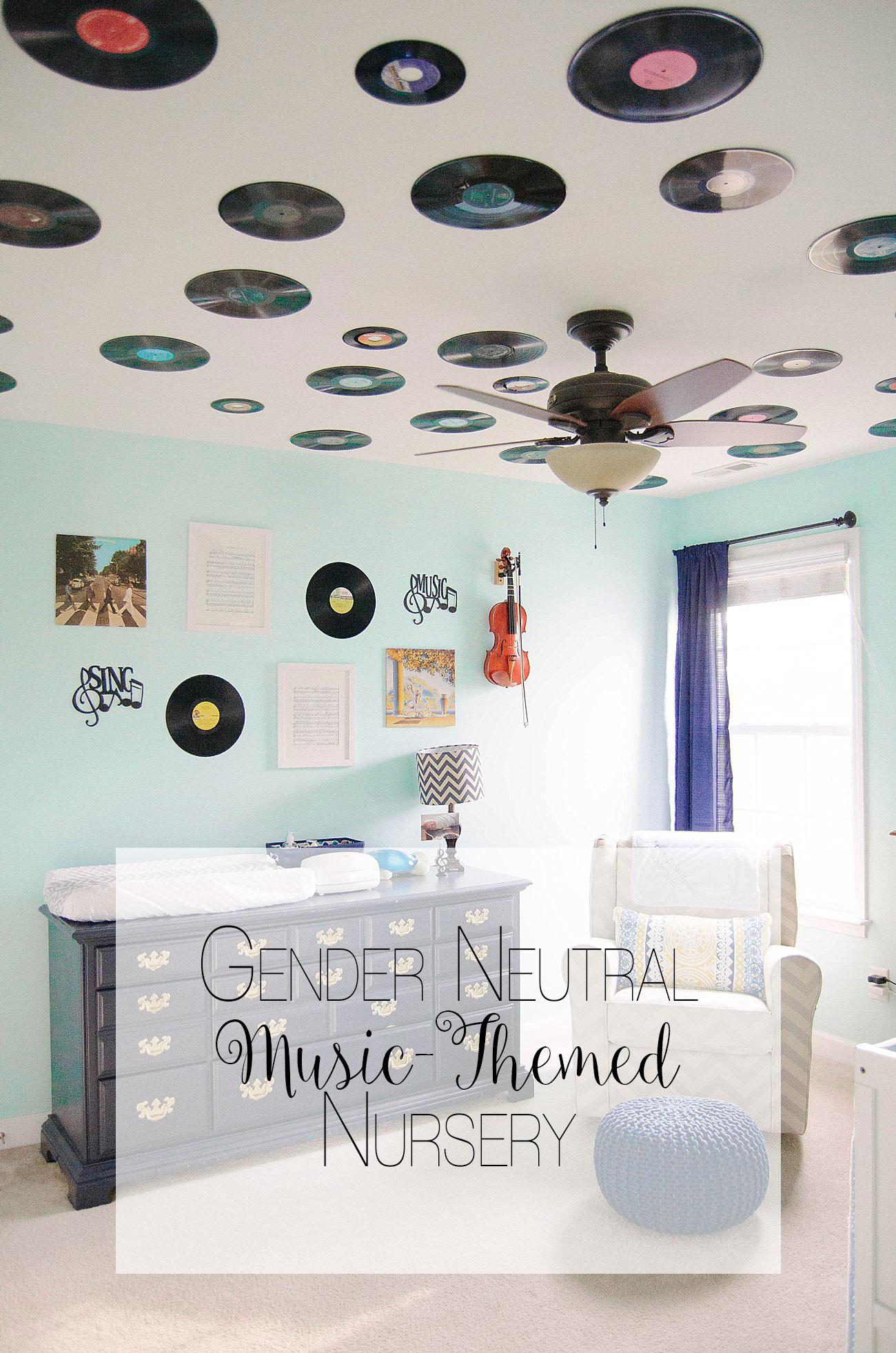 Amos’s Music Themed Nursery Reveal & Link Up
