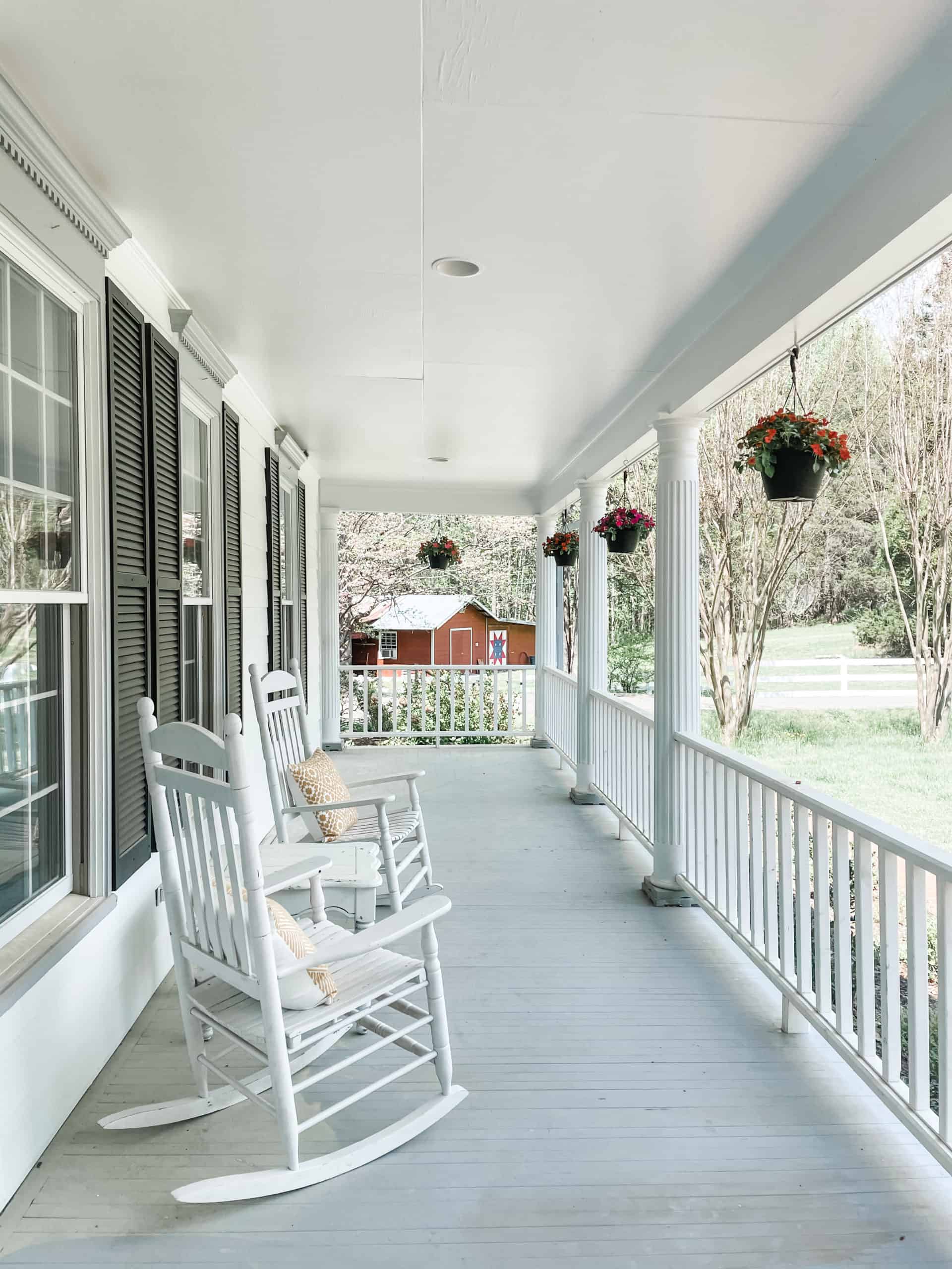 The Farm House in Spring 2021