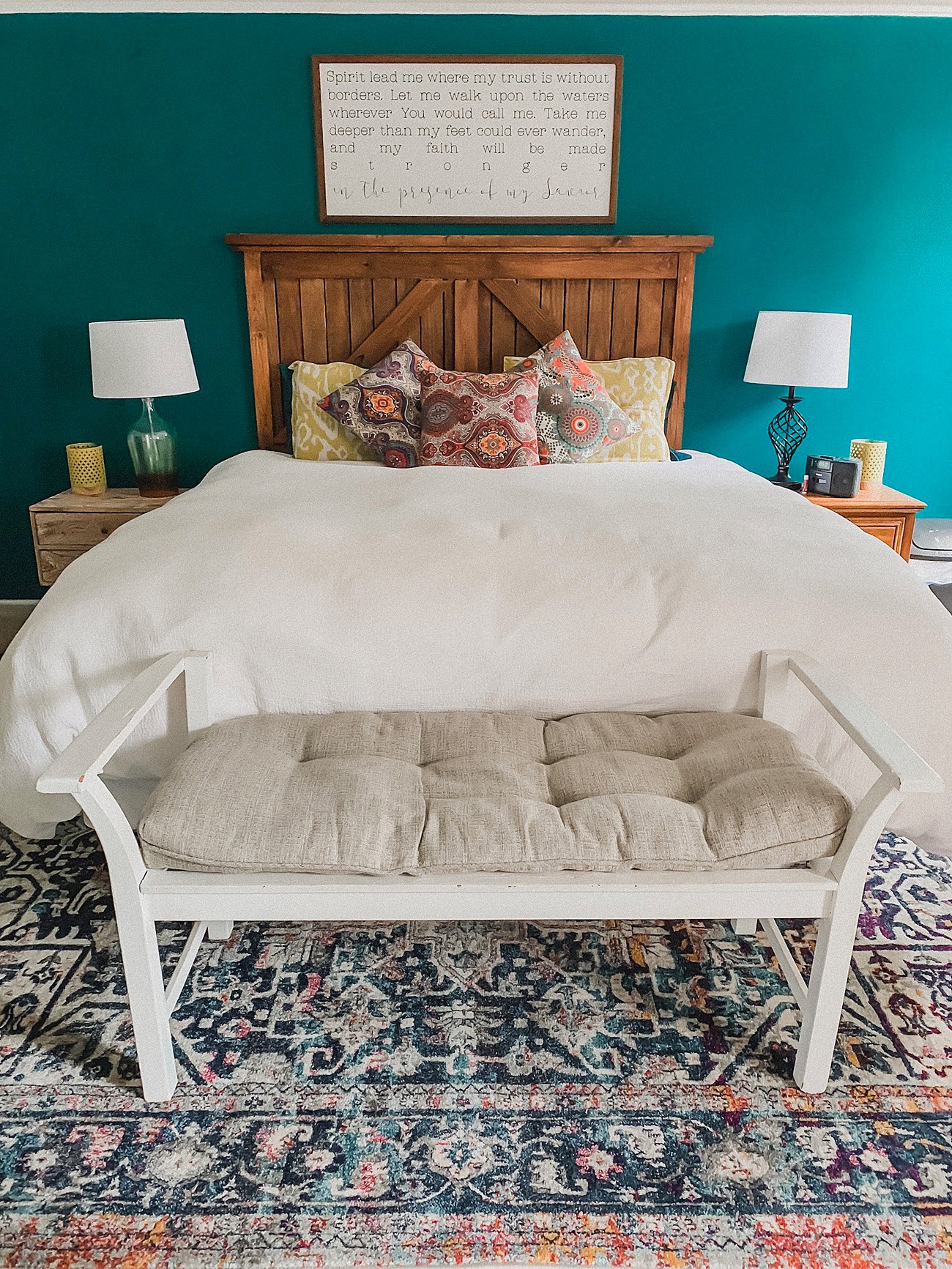 WE FINALLY GOT A KING BED!! And a little update to our Master Bedroom…