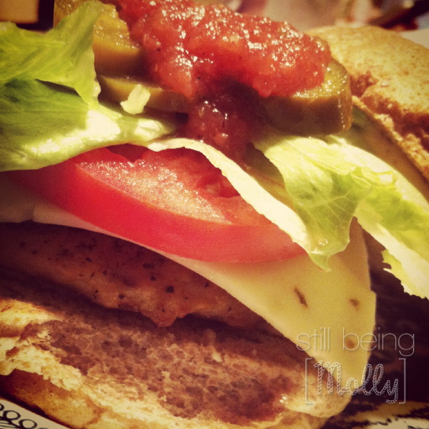 Salsa Turkey Burger Recipe