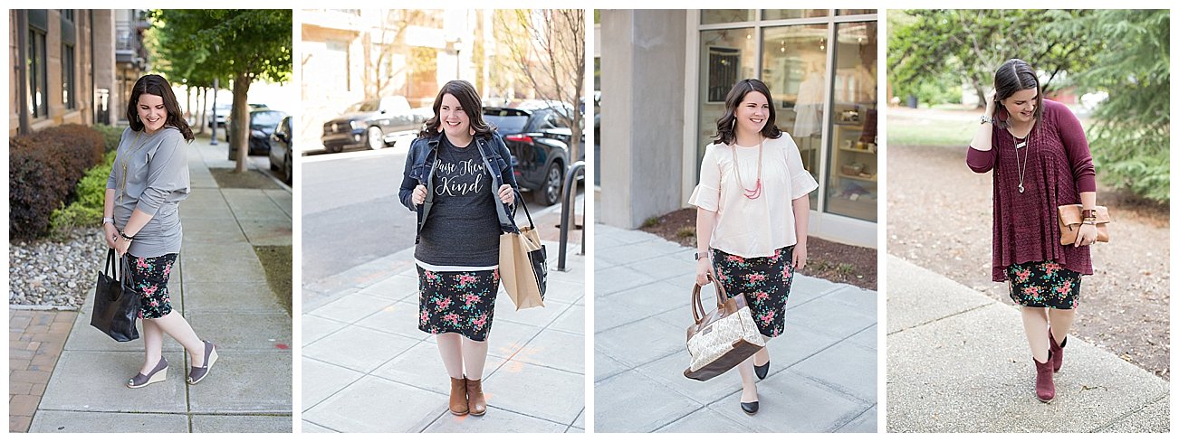 4 Ways to Wear a Floral Pencil Skirt