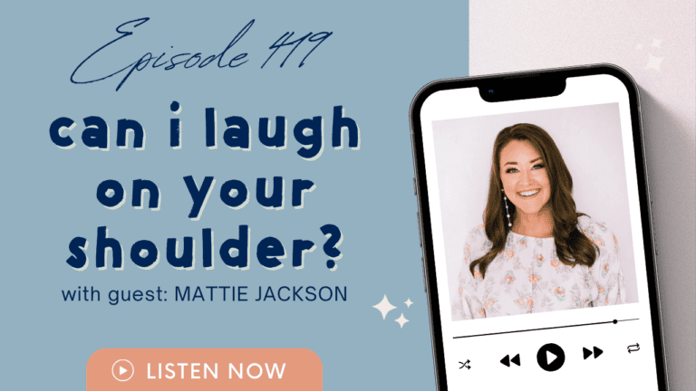 #419 How to Find Hope In Suffering and Grief with Mattie Jackson